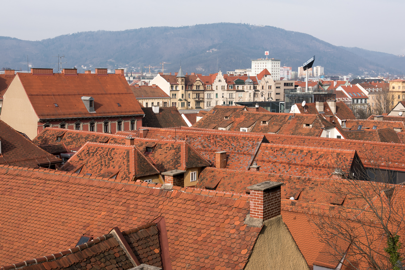 Dächer der Grazer Altstadt