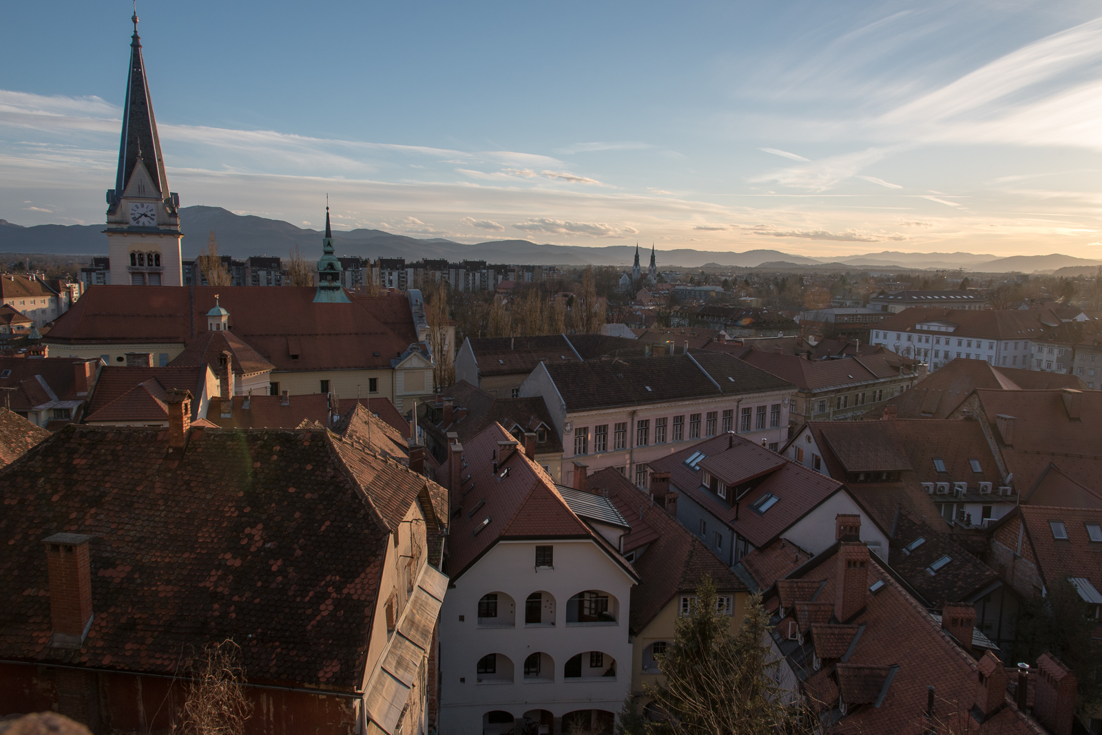 Südliche Altstadt von Ljubljana