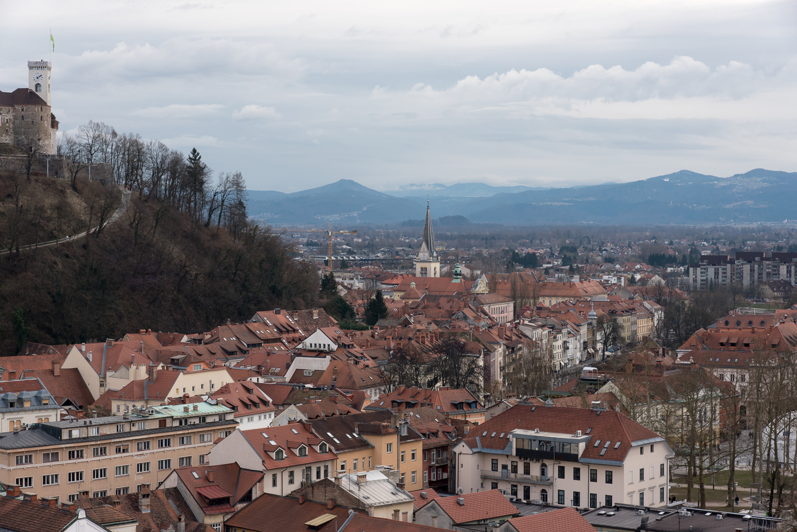 Auf dem einst höchsten Wolkenkratzer Zentraleuropas