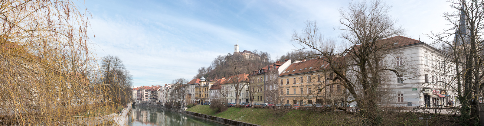 Ufer der Ljubljanica