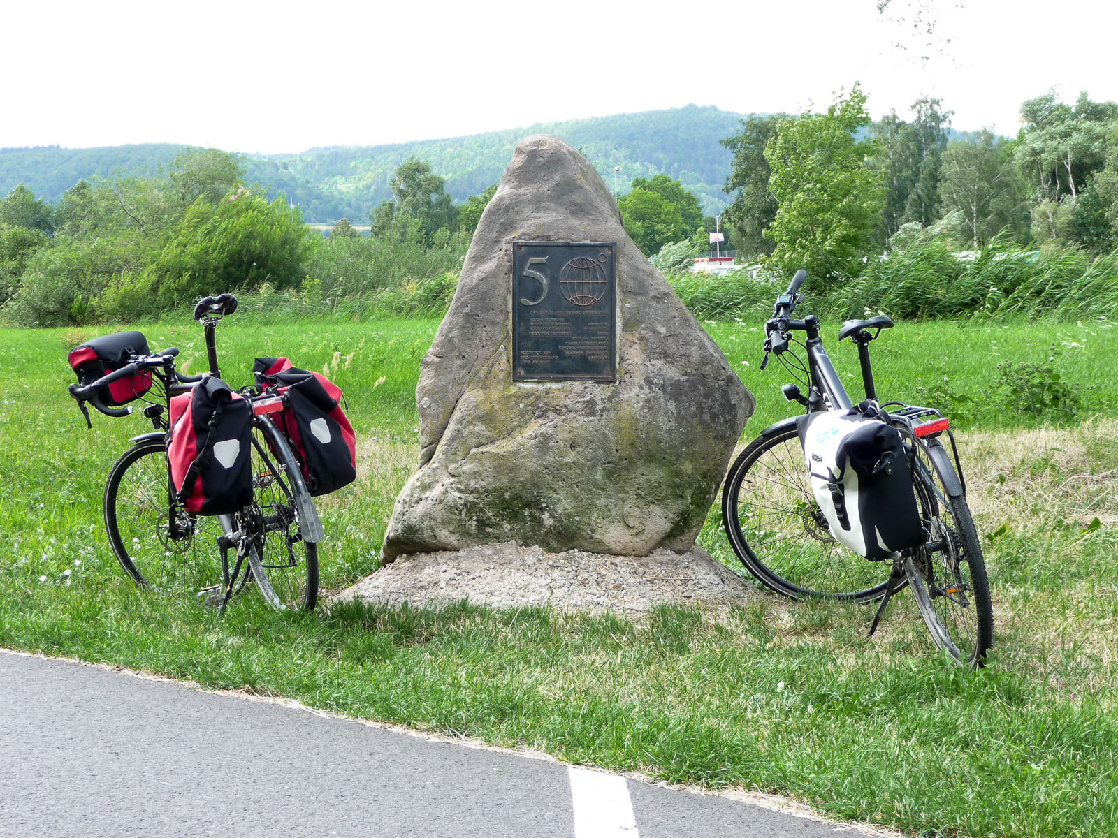 50. Breitengrad kurz vor Lohr