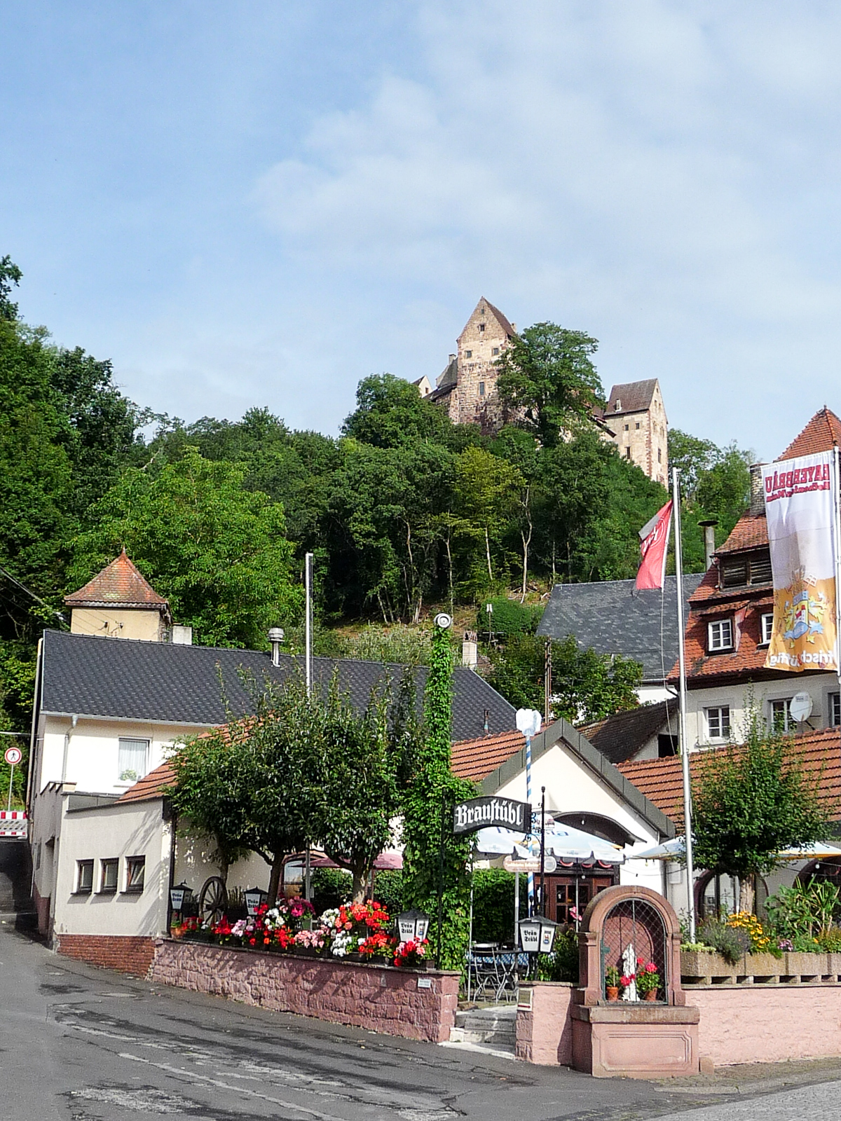 Burg Rothenfels – ein letzter Blick zurück