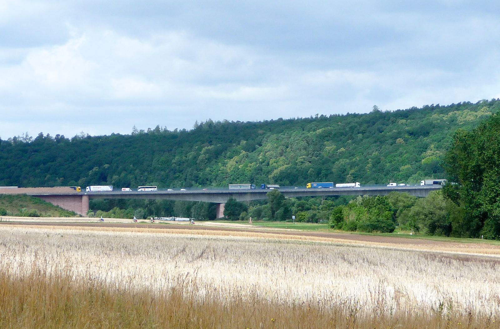 Verkehr auf der A3 – freie Fahrt für uns