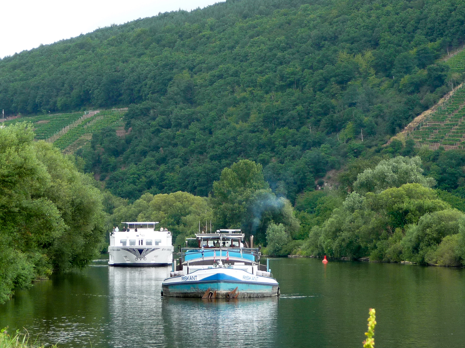 “Stau” auf dem Main