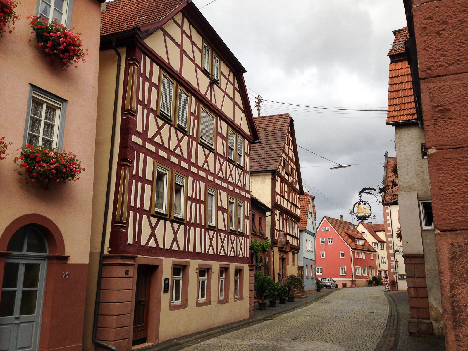 Gasse in Rothenfels