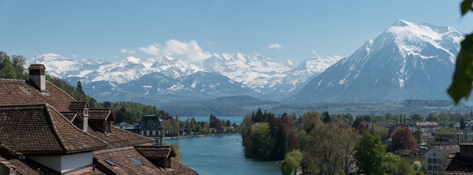 Thuner See und Alpen