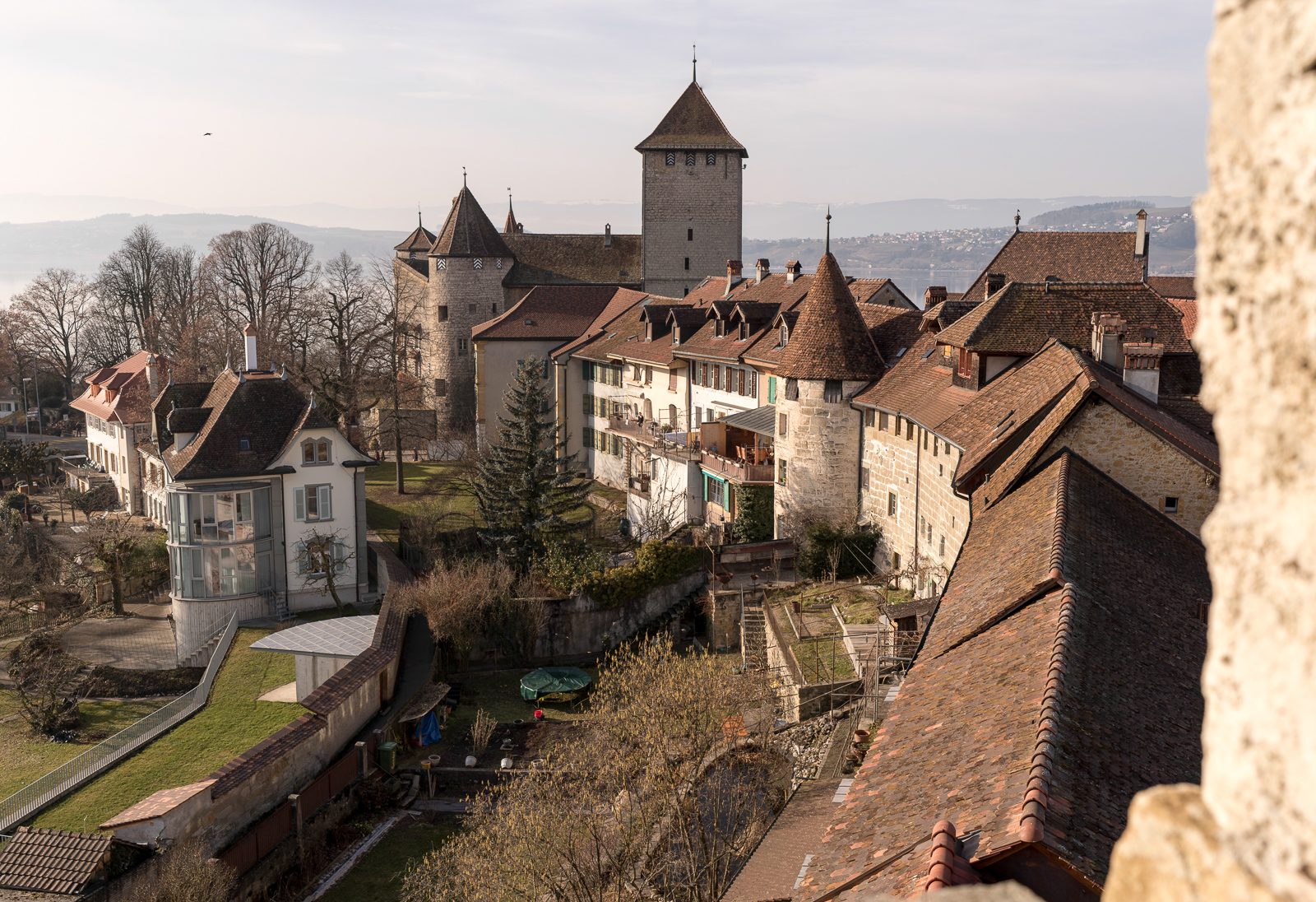 Murten, Stadtmauer