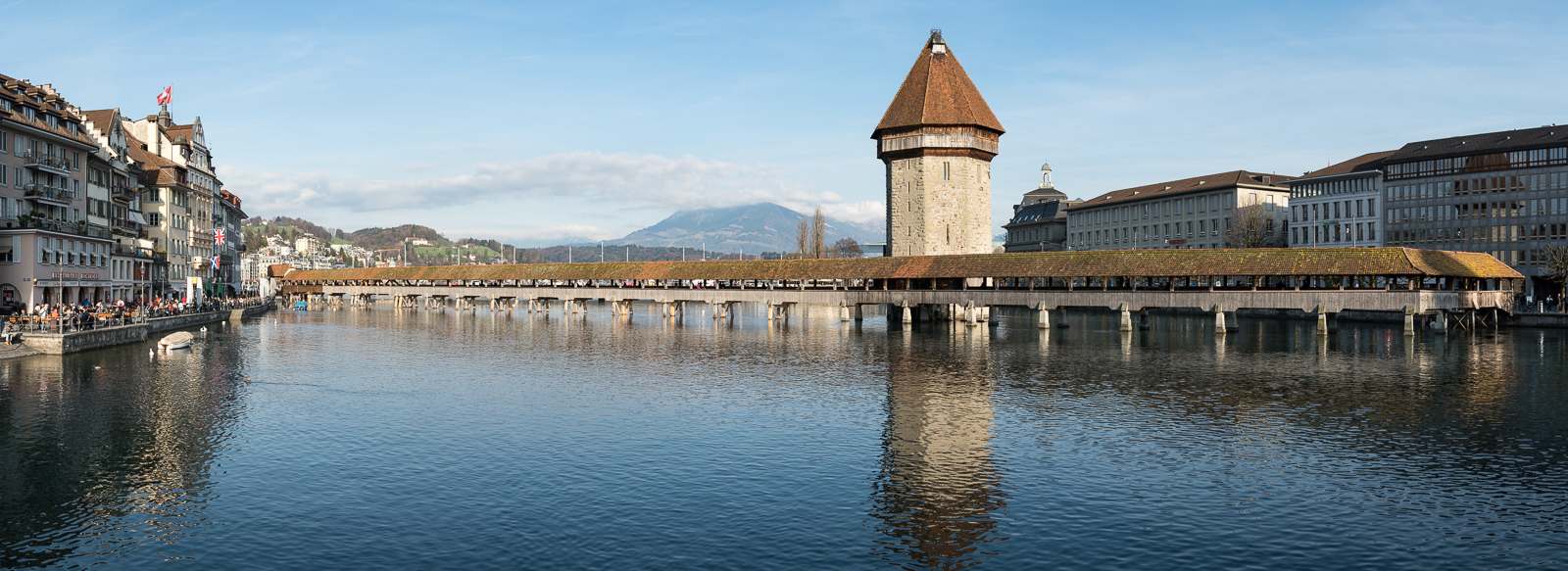 Kapellbrücke von der Rathausbrücke