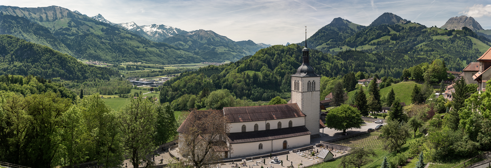 Kirche in Gruyères