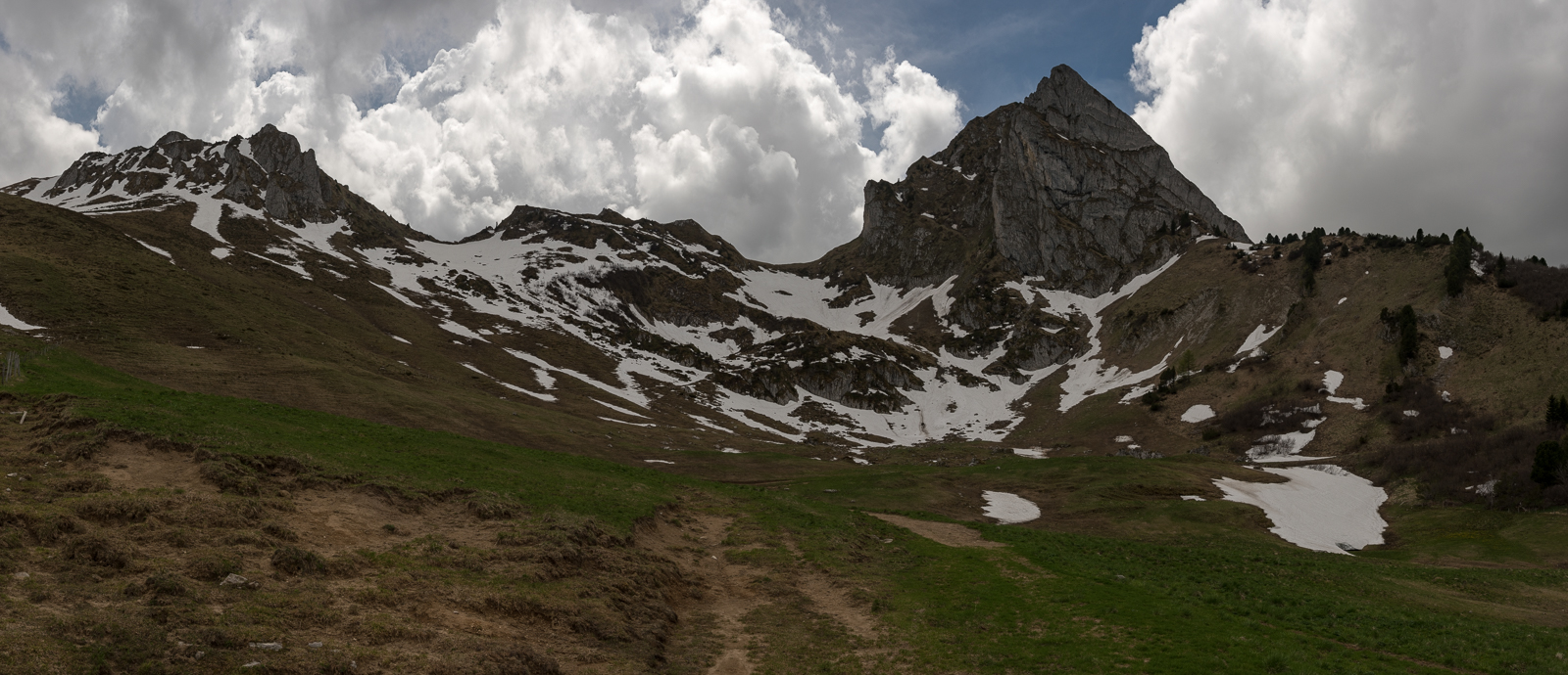 Unterhalb des Schwalmerepasses