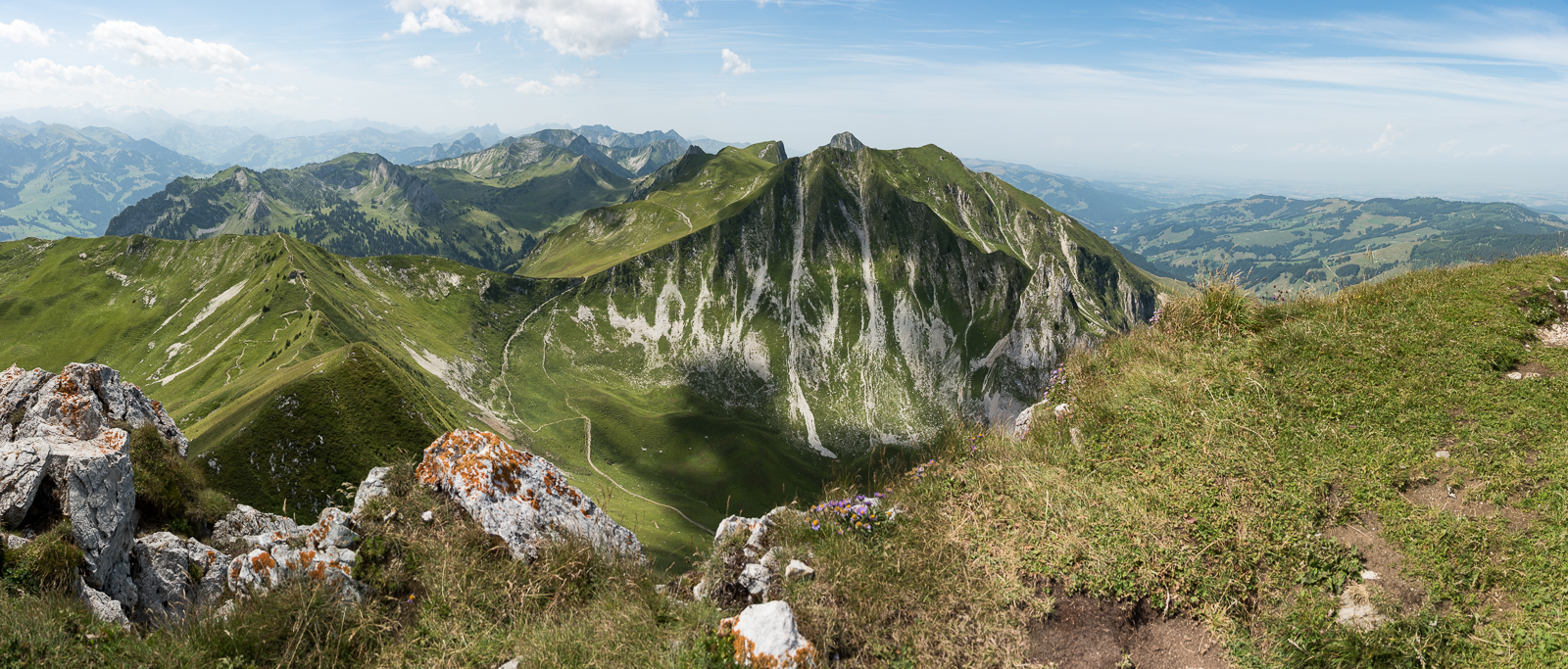 Auf dem Gantrisch, Blick Richtung Westen