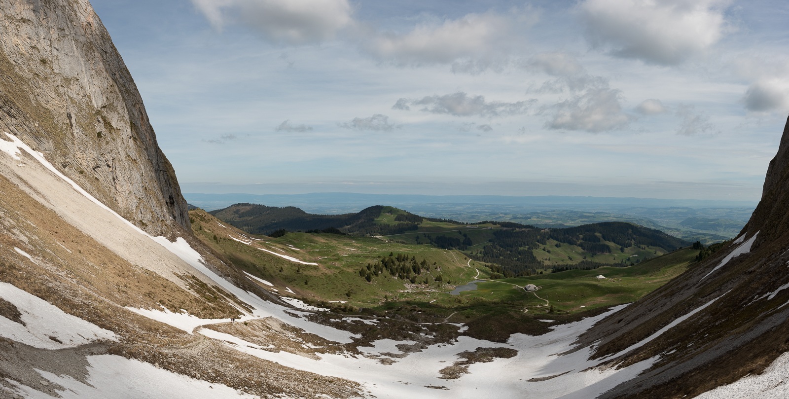 Am Leiterepass zwischen Gantrisch und Nünenenflue