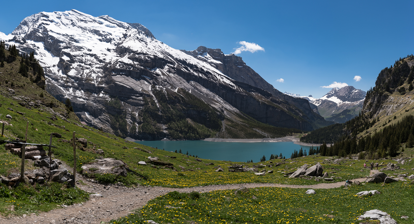 Oberhalb des Oeschinensees