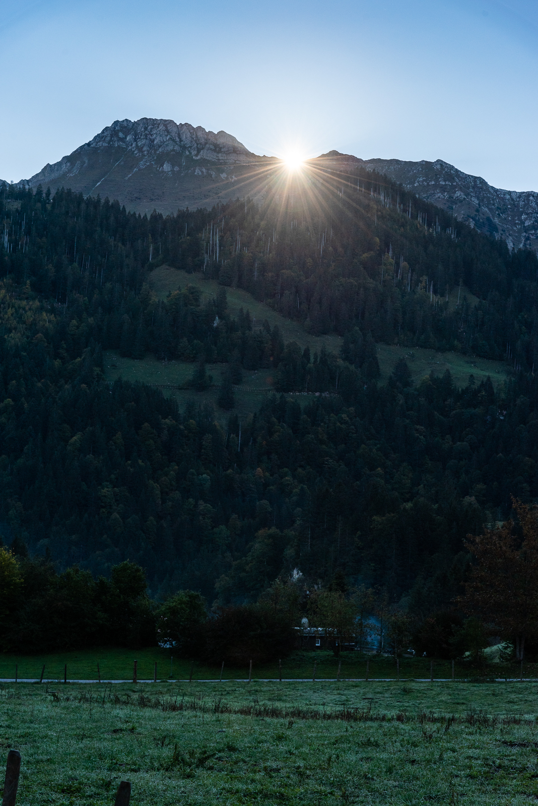 Sonnenaufgang am Kaiseregg