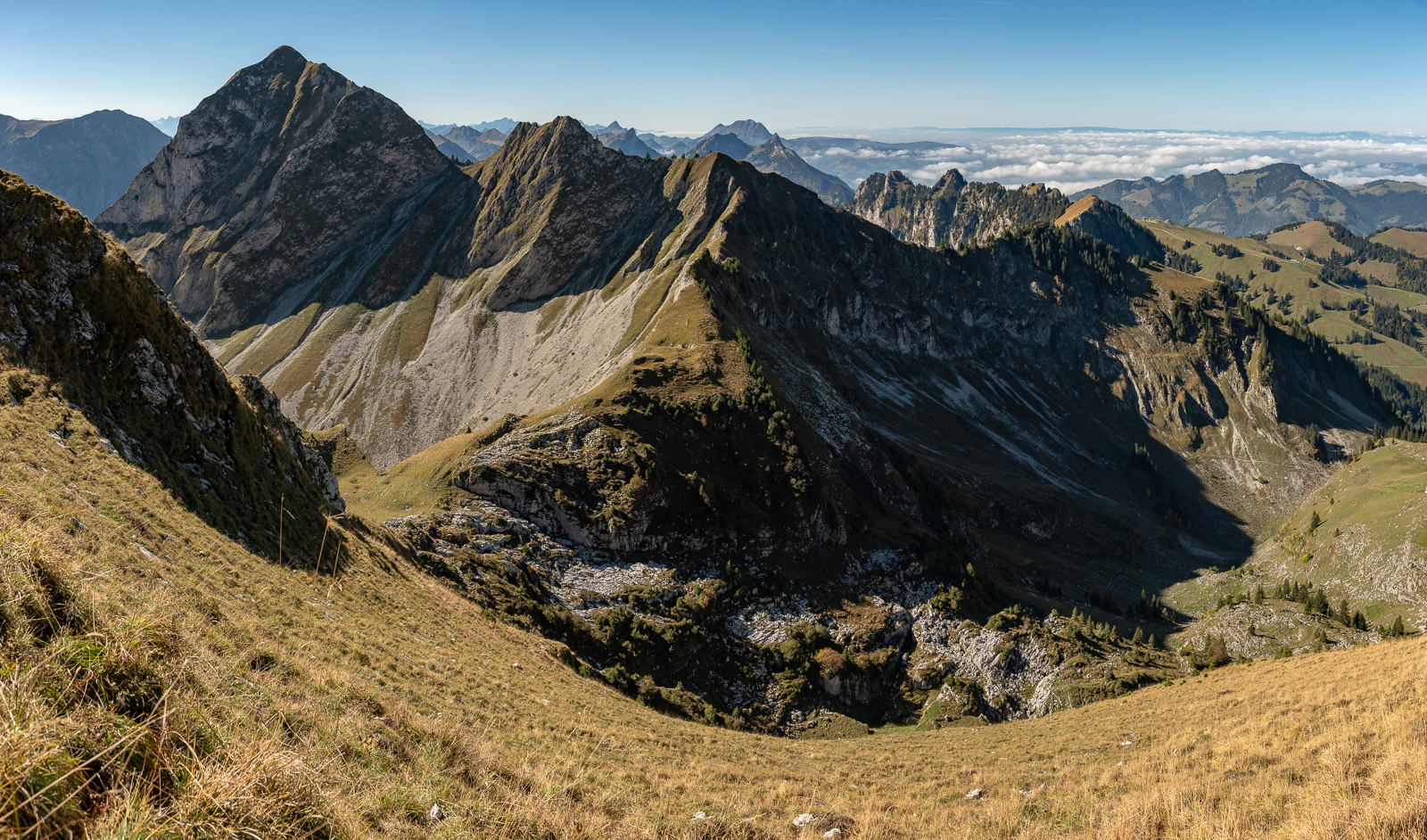 Auf dem Weg zum Schopfenspitz