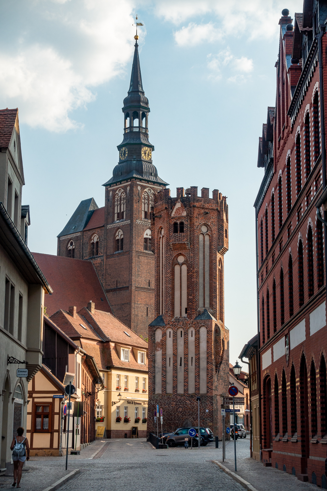 Tangermünde - Eulenturm und Stephanskirche