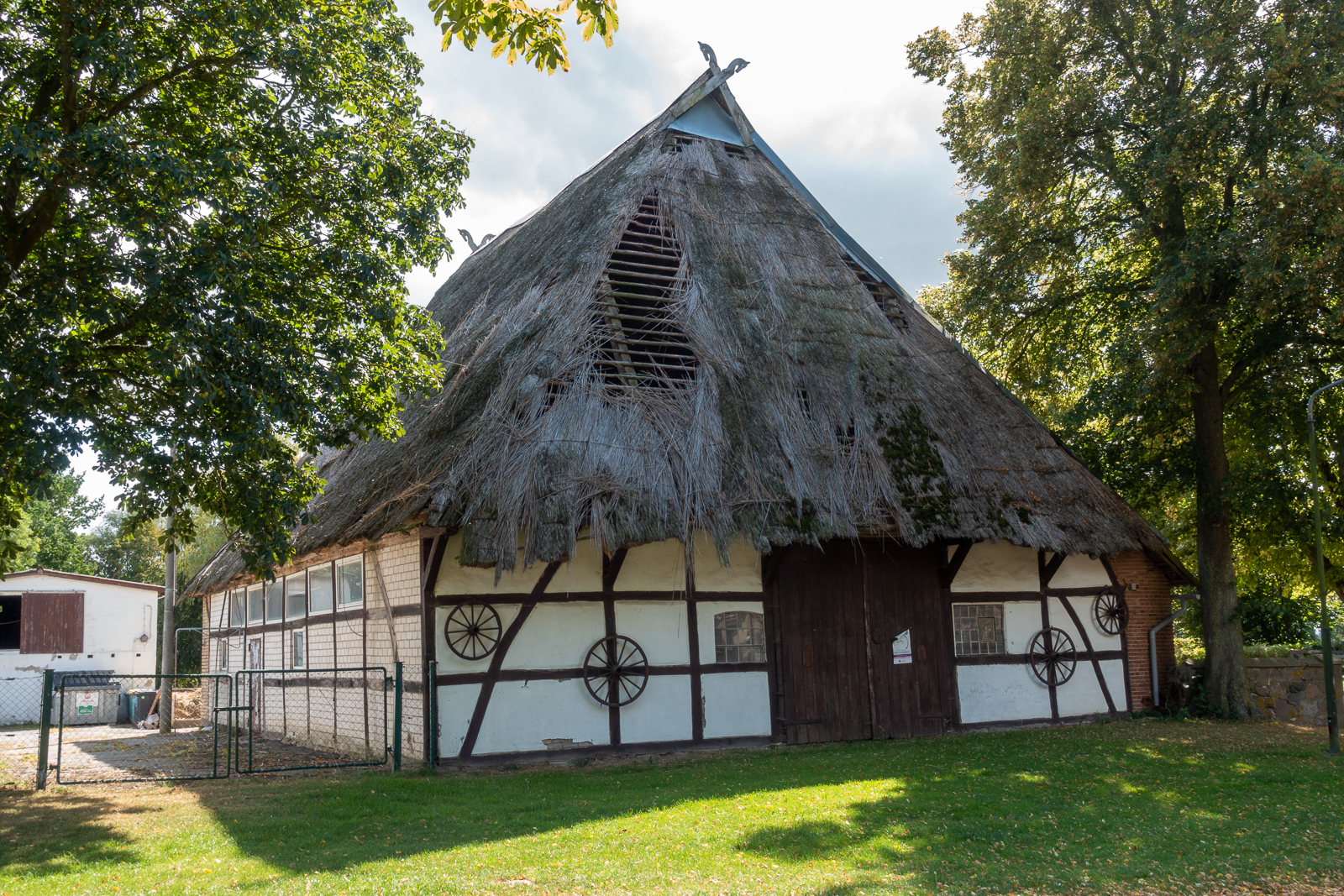 Scheune mit Pferdekopfgiebel