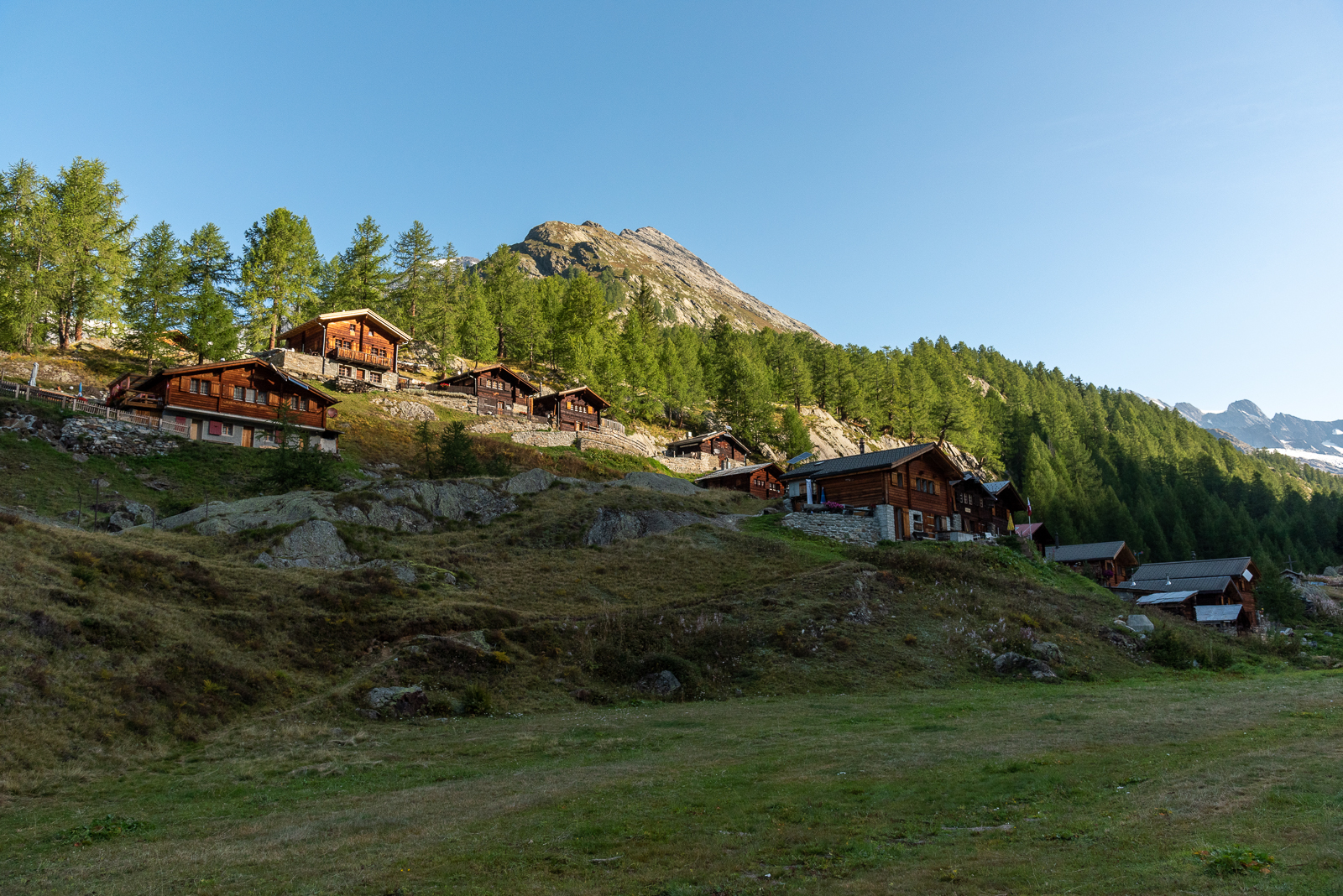 Ferienhäuser von Gletscherstafel