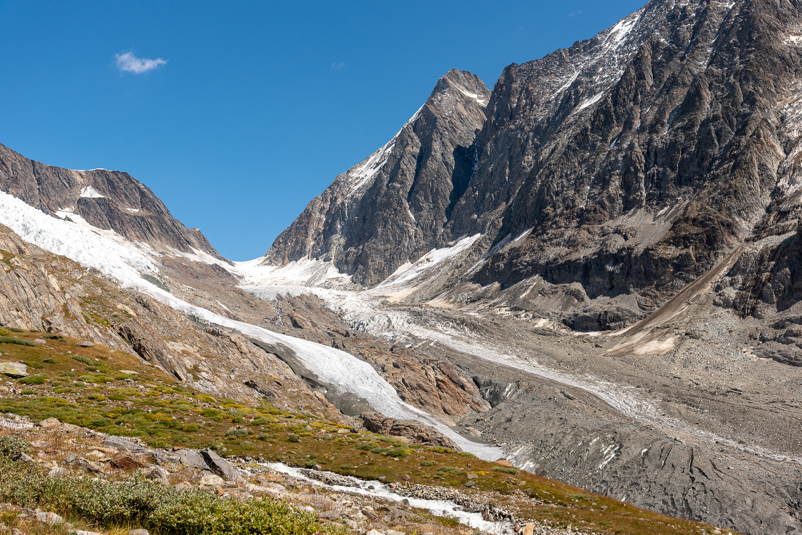 In der Nähe vom Langgletscher