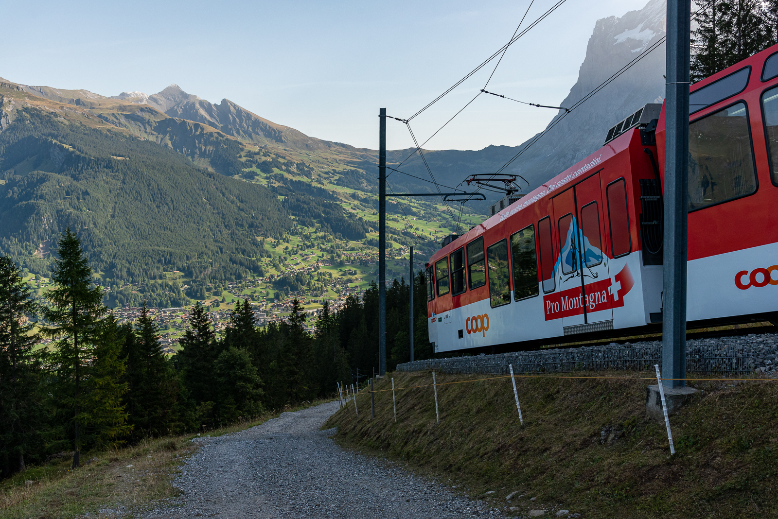 Zwischen Grindelwald und der Kleinen Scheidegg