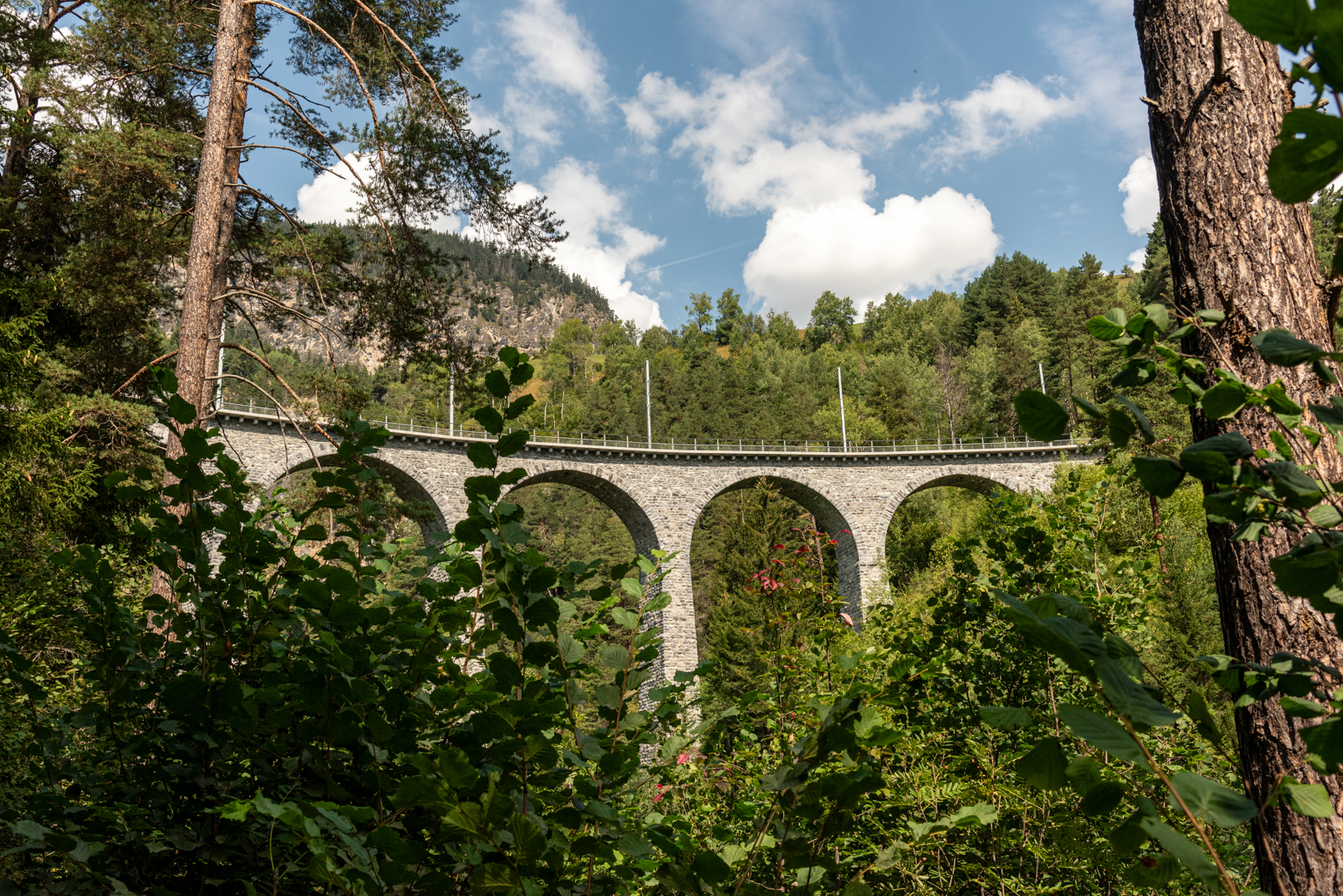 Landwasserviadukt über den Schmittenbach