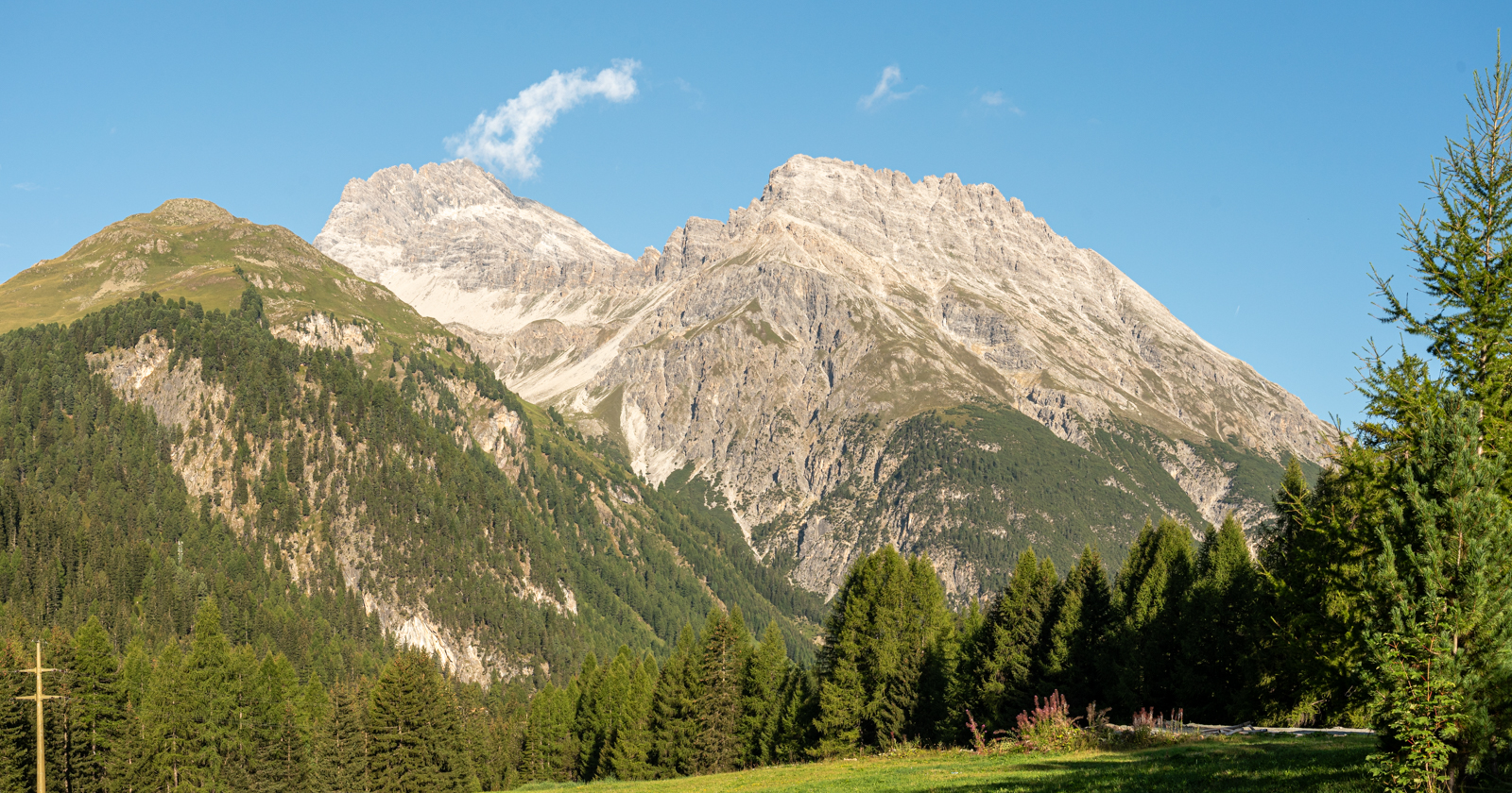 Berge bei Preda