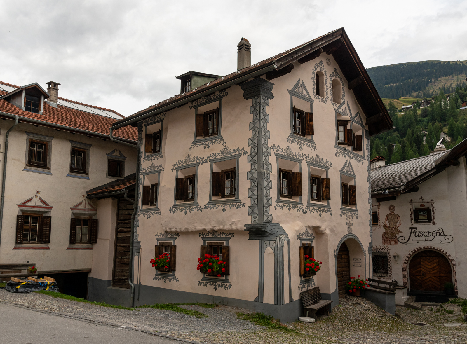 Engadinhaus in Bergün