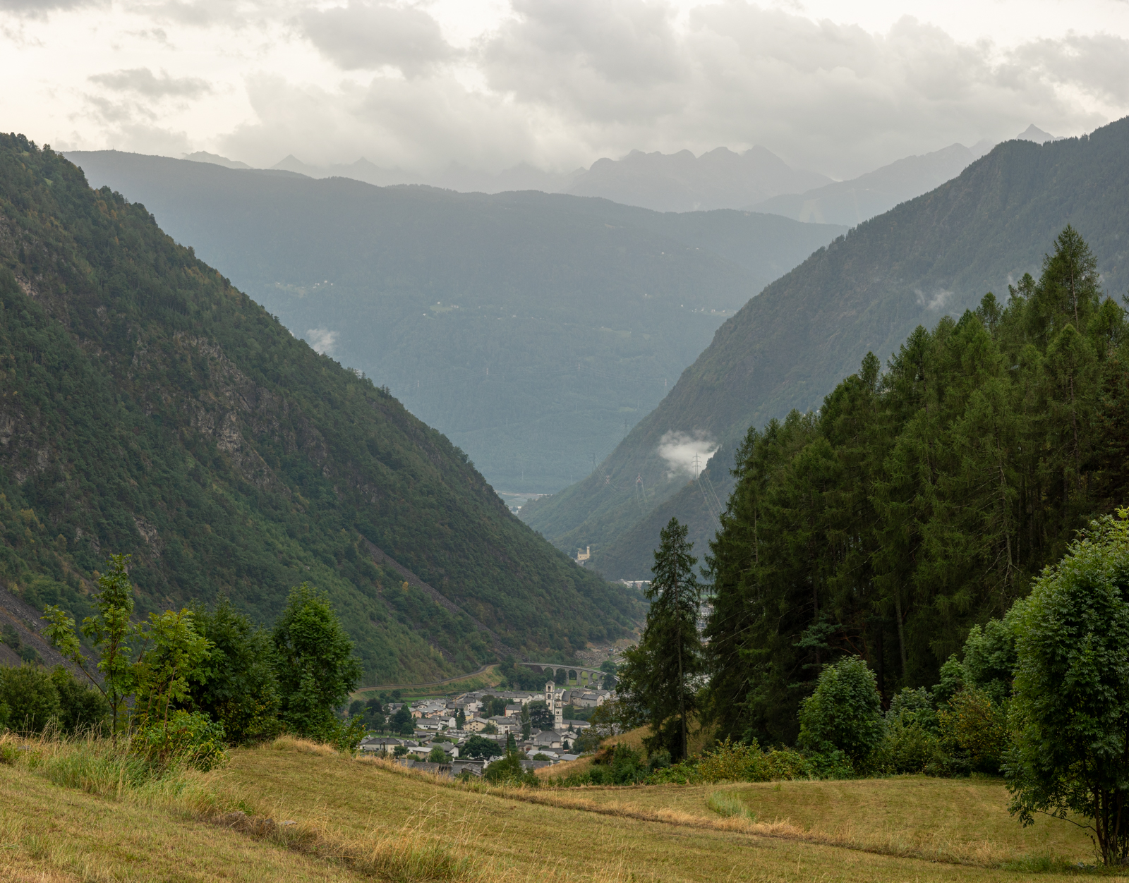 Brusio mit Kreisviadukt