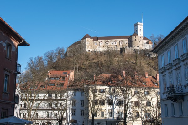 Die Burg von Ljubljana